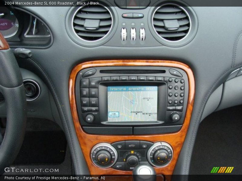 Black / Black 2004 Mercedes-Benz SL 600 Roadster