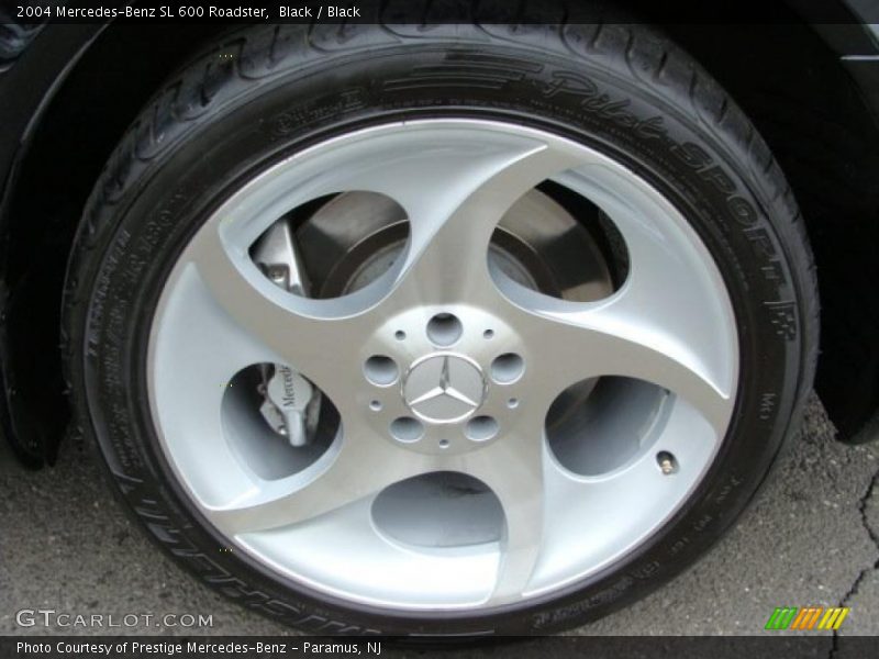 Black / Black 2004 Mercedes-Benz SL 600 Roadster