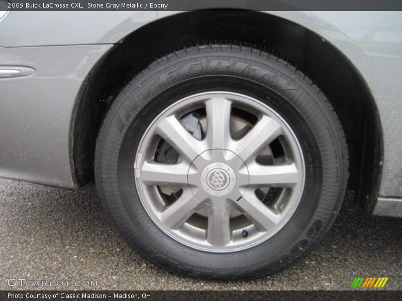 Stone Gray Metallic / Ebony 2009 Buick LaCrosse CXL