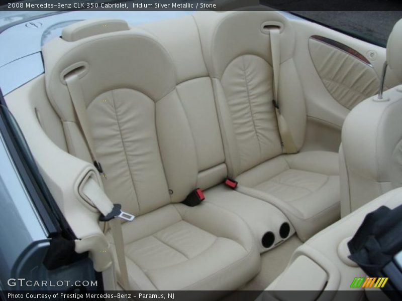 Iridium Silver Metallic / Stone 2008 Mercedes-Benz CLK 350 Cabriolet