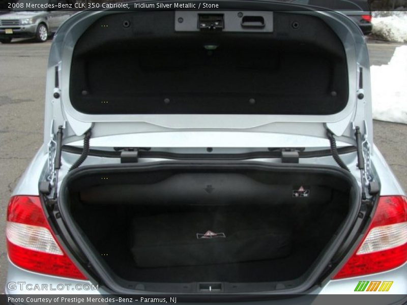 Iridium Silver Metallic / Stone 2008 Mercedes-Benz CLK 350 Cabriolet