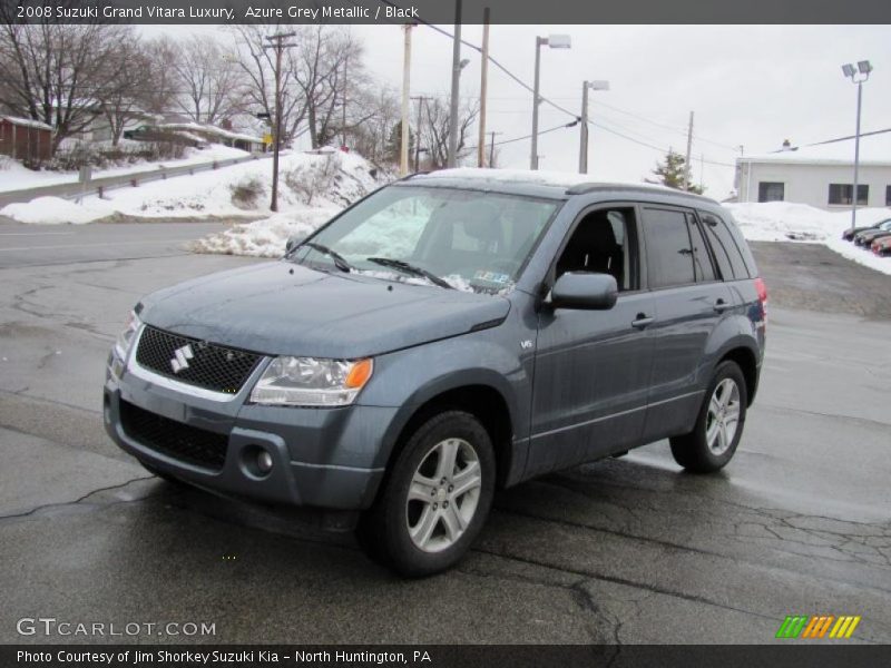 Azure Grey Metallic / Black 2008 Suzuki Grand Vitara Luxury