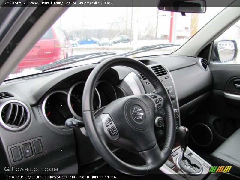 Azure Grey Metallic / Black 2008 Suzuki Grand Vitara Luxury
