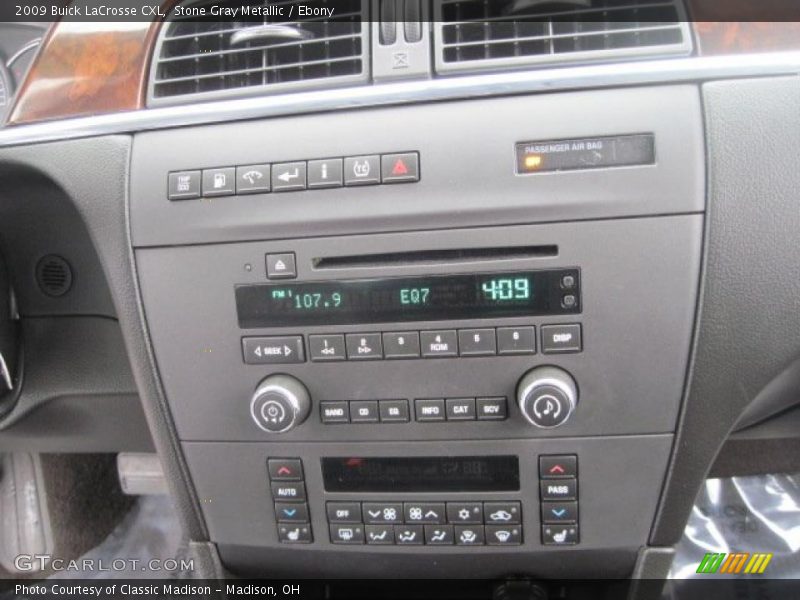 Stone Gray Metallic / Ebony 2009 Buick LaCrosse CXL