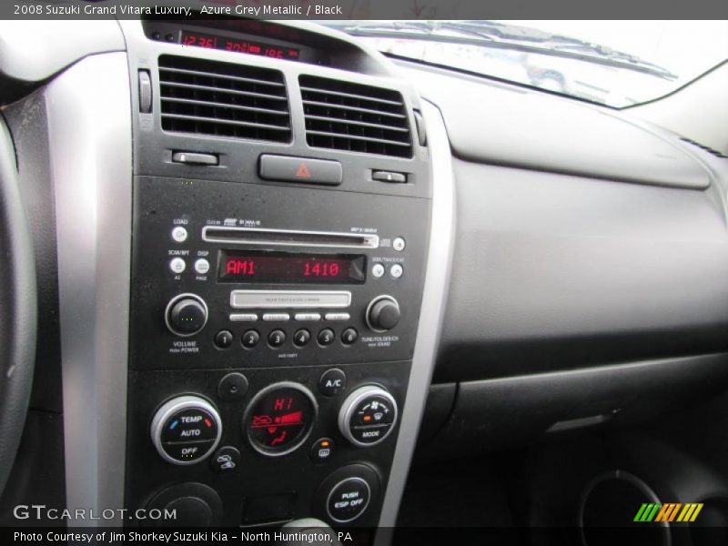Azure Grey Metallic / Black 2008 Suzuki Grand Vitara Luxury