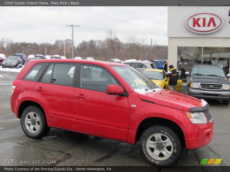 Racy Red / Black 2006 Suzuki Grand Vitara