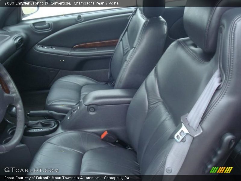 Champagne Pearl / Agate 2000 Chrysler Sebring JXi Convertible