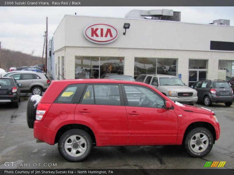 Racy Red / Black 2006 Suzuki Grand Vitara