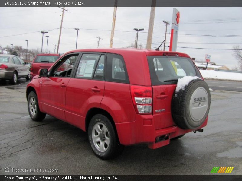 Racy Red / Black 2006 Suzuki Grand Vitara