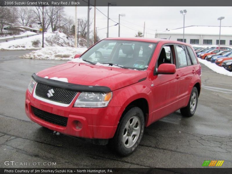Racy Red / Black 2006 Suzuki Grand Vitara