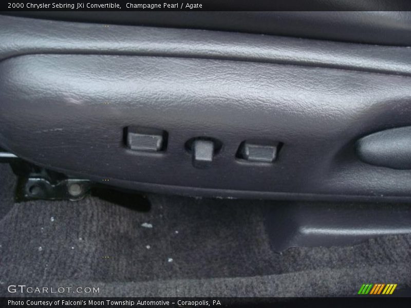 Champagne Pearl / Agate 2000 Chrysler Sebring JXi Convertible