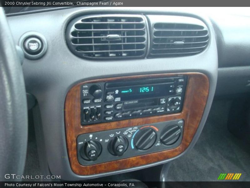 Champagne Pearl / Agate 2000 Chrysler Sebring JXi Convertible