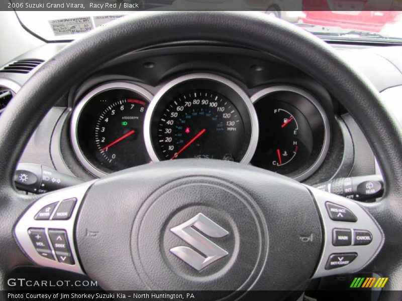 Racy Red / Black 2006 Suzuki Grand Vitara