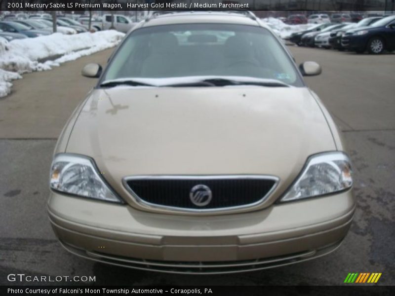 Harvest Gold Metallic / Medium Parchment 2001 Mercury Sable LS Premium Wagon