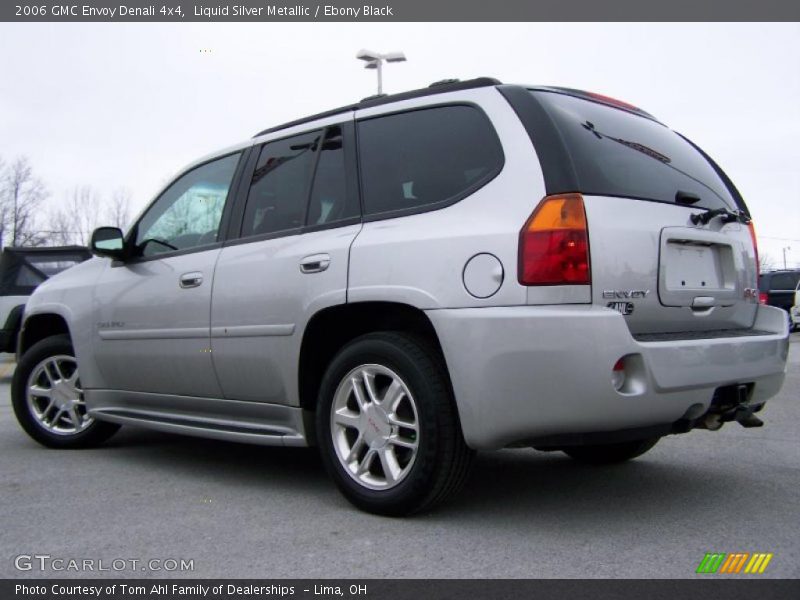 Liquid Silver Metallic / Ebony Black 2006 GMC Envoy Denali 4x4