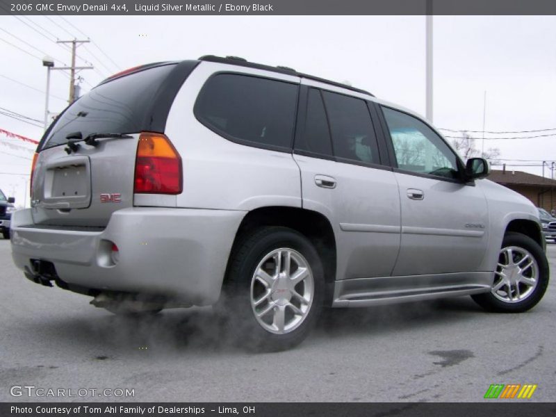 Liquid Silver Metallic / Ebony Black 2006 GMC Envoy Denali 4x4