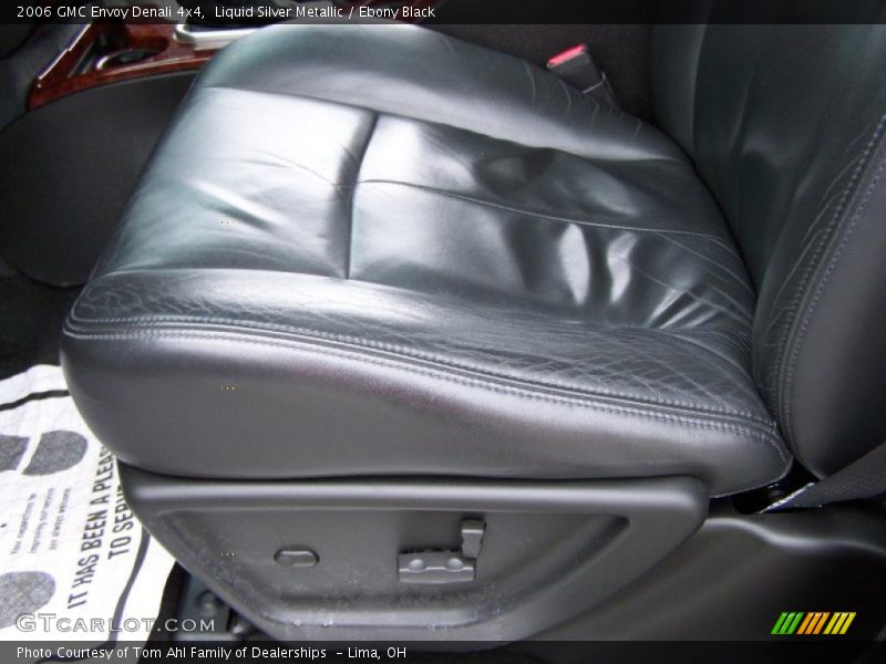 Liquid Silver Metallic / Ebony Black 2006 GMC Envoy Denali 4x4
