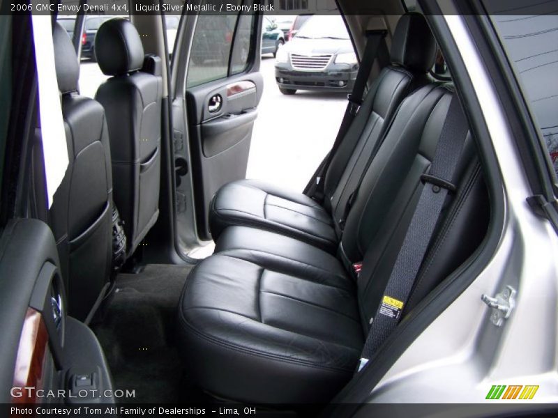 Liquid Silver Metallic / Ebony Black 2006 GMC Envoy Denali 4x4