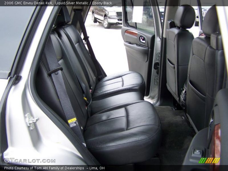 Liquid Silver Metallic / Ebony Black 2006 GMC Envoy Denali 4x4