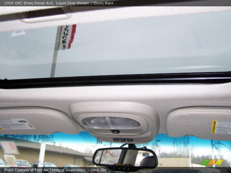 Liquid Silver Metallic / Ebony Black 2006 GMC Envoy Denali 4x4