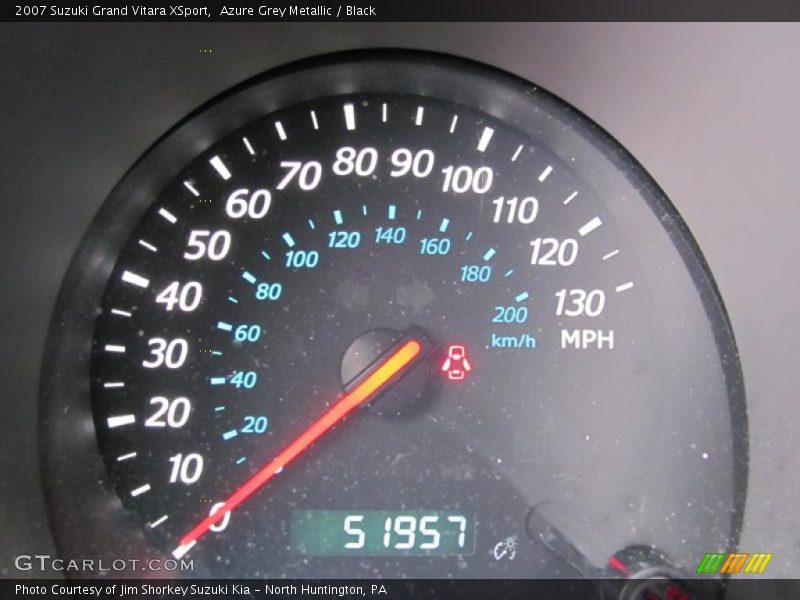 Azure Grey Metallic / Black 2007 Suzuki Grand Vitara XSport