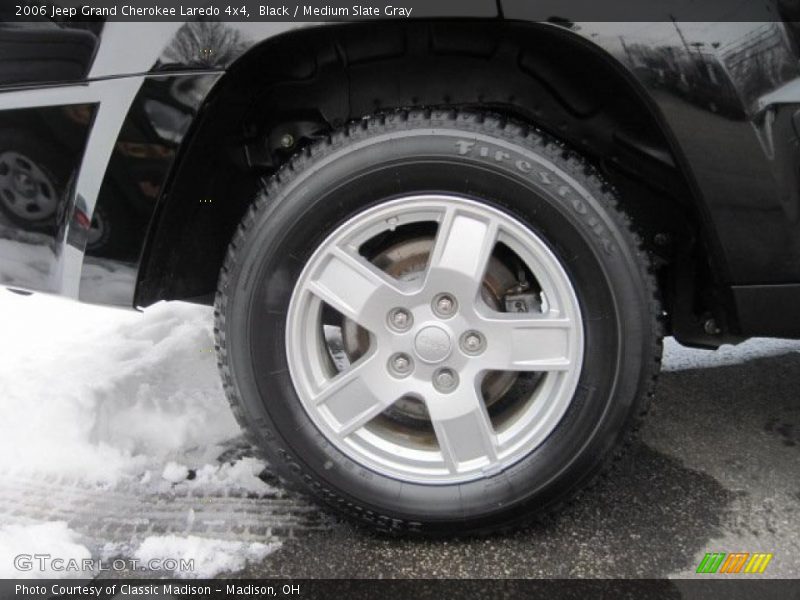Black / Medium Slate Gray 2006 Jeep Grand Cherokee Laredo 4x4