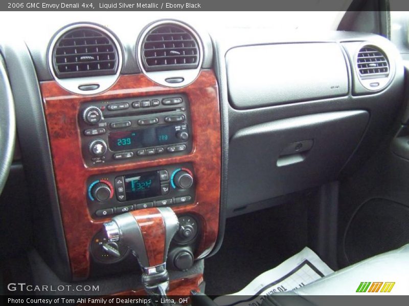 Liquid Silver Metallic / Ebony Black 2006 GMC Envoy Denali 4x4