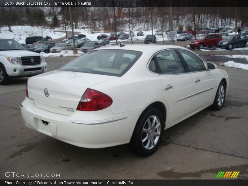 White Opal / Neutral 2007 Buick LaCrosse CXS
