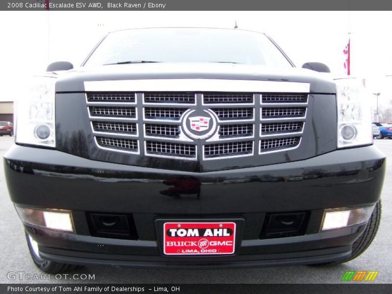 Black Raven / Ebony 2008 Cadillac Escalade ESV AWD