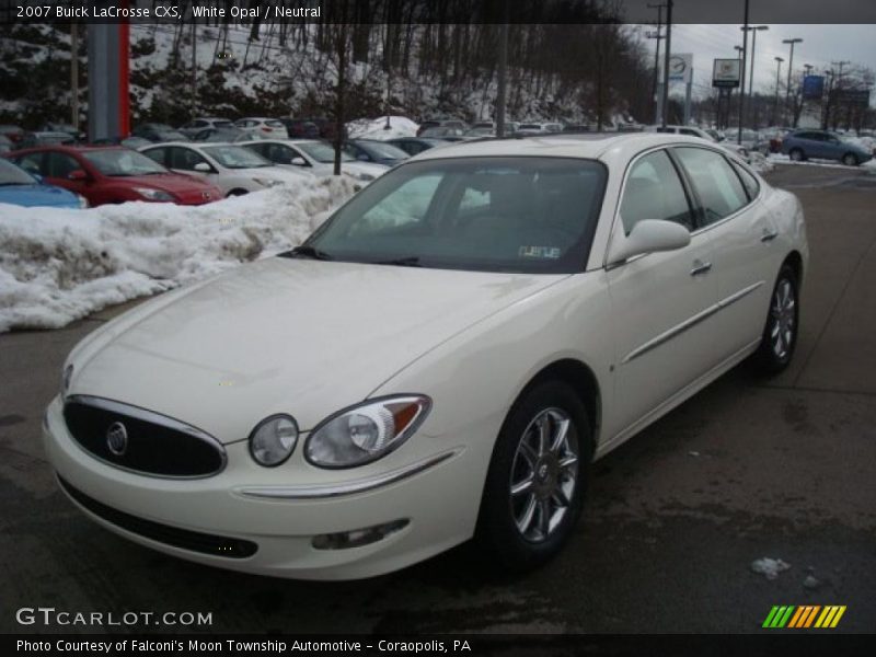 White Opal / Neutral 2007 Buick LaCrosse CXS