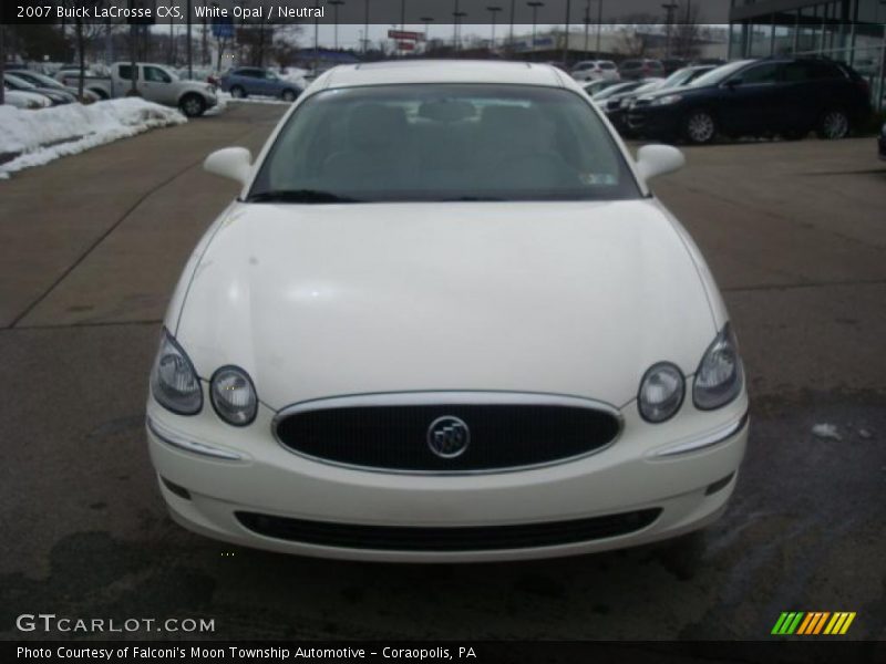 White Opal / Neutral 2007 Buick LaCrosse CXS