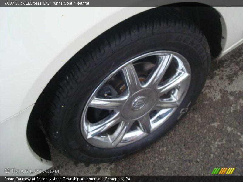 White Opal / Neutral 2007 Buick LaCrosse CXS