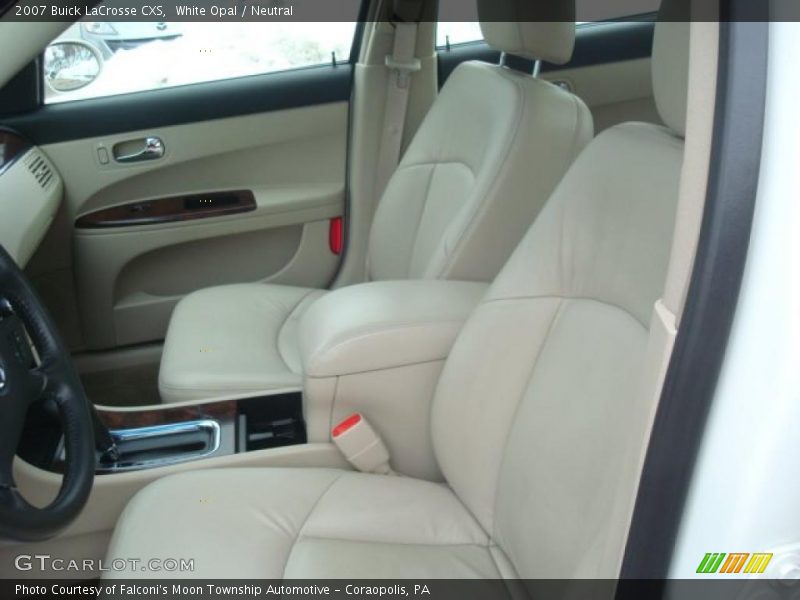 White Opal / Neutral 2007 Buick LaCrosse CXS