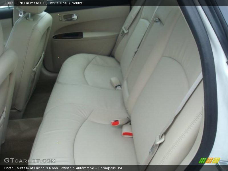 White Opal / Neutral 2007 Buick LaCrosse CXS