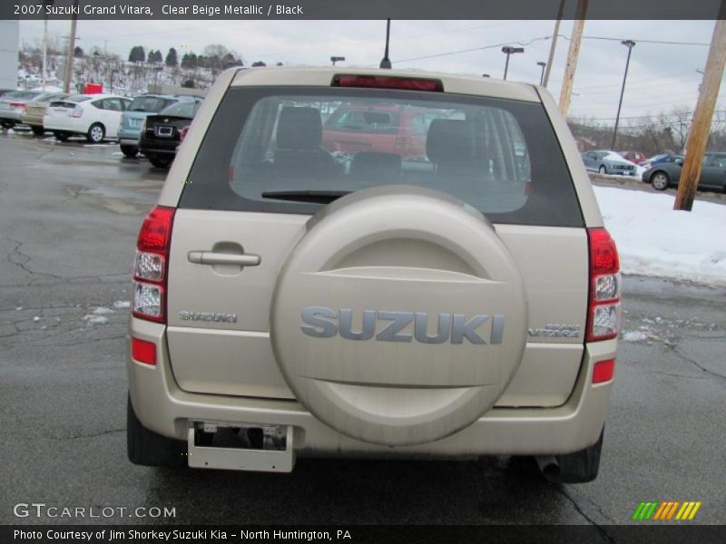 Clear Beige Metallic / Black 2007 Suzuki Grand Vitara