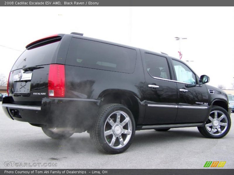 Black Raven / Ebony 2008 Cadillac Escalade ESV AWD