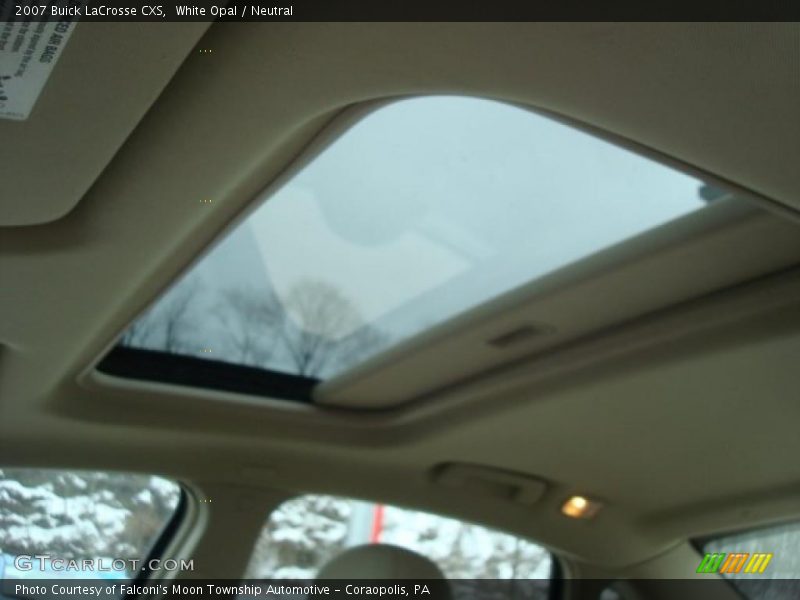 White Opal / Neutral 2007 Buick LaCrosse CXS