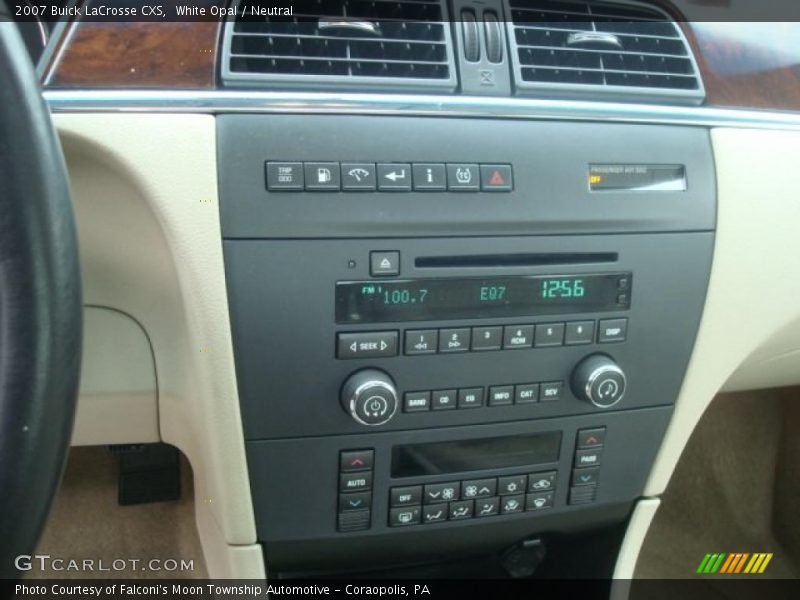 White Opal / Neutral 2007 Buick LaCrosse CXS