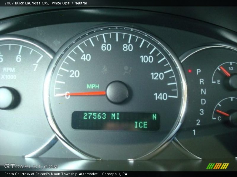 White Opal / Neutral 2007 Buick LaCrosse CXS