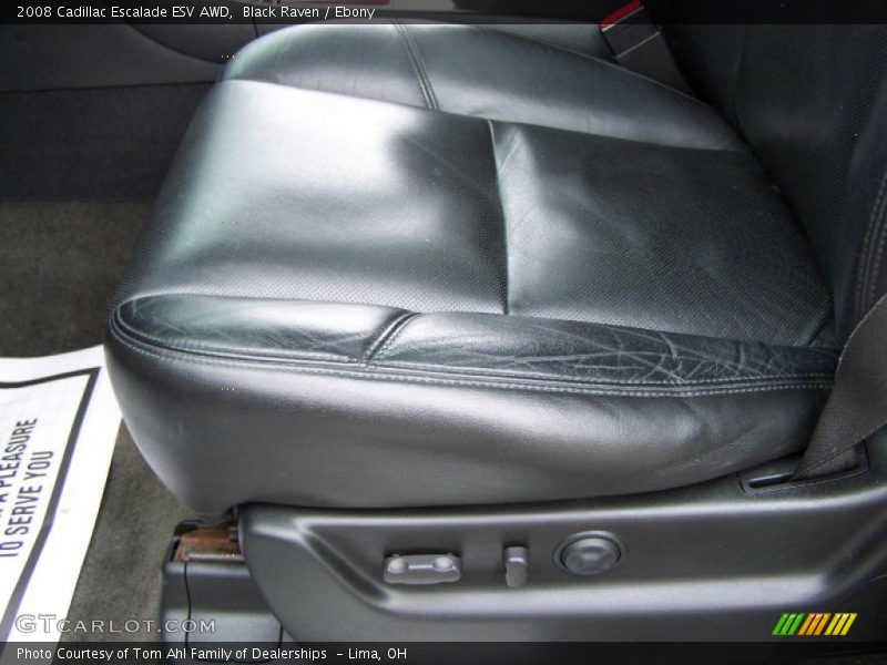 Black Raven / Ebony 2008 Cadillac Escalade ESV AWD