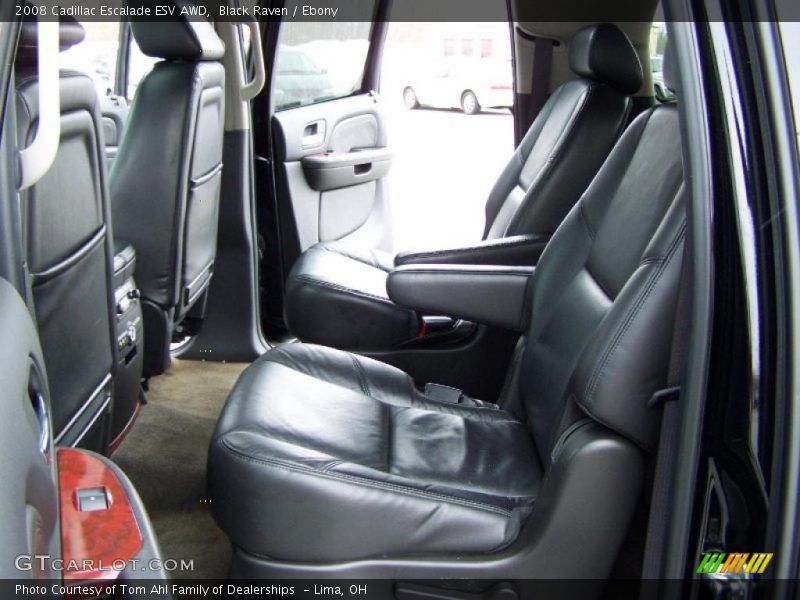 Black Raven / Ebony 2008 Cadillac Escalade ESV AWD