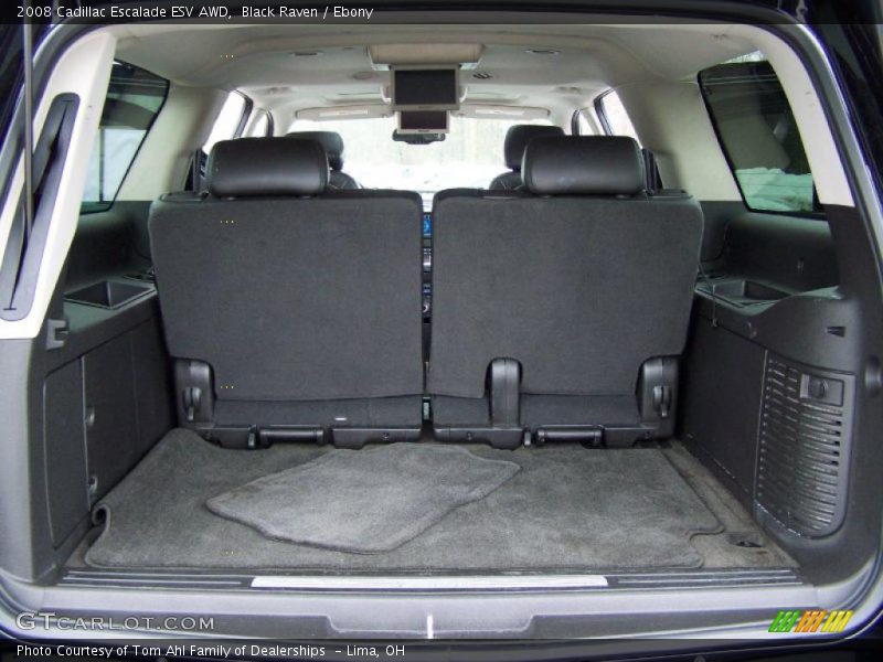 Black Raven / Ebony 2008 Cadillac Escalade ESV AWD