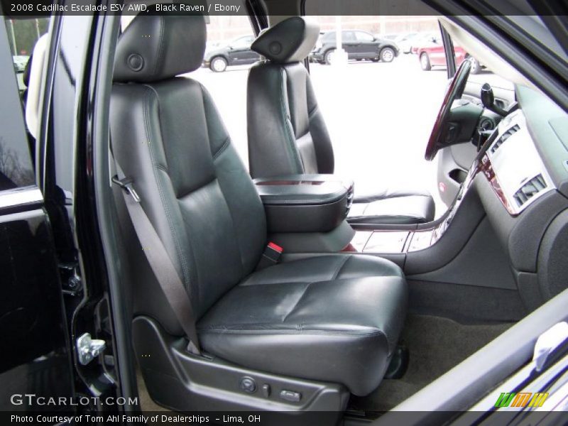 Black Raven / Ebony 2008 Cadillac Escalade ESV AWD