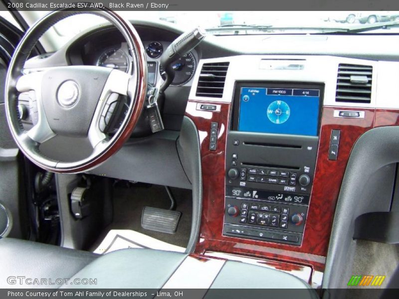 Black Raven / Ebony 2008 Cadillac Escalade ESV AWD