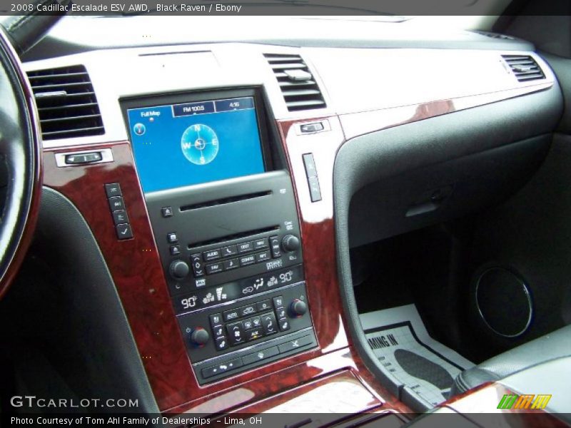 Black Raven / Ebony 2008 Cadillac Escalade ESV AWD