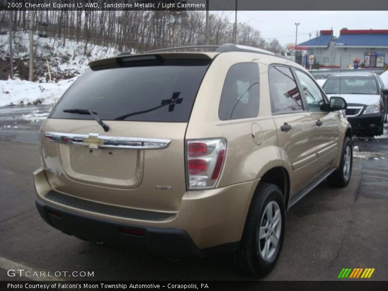 Sandstone Metallic / Light Cashmere 2005 Chevrolet Equinox LS AWD