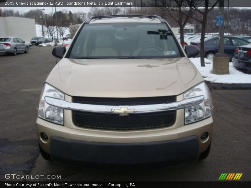 Sandstone Metallic / Light Cashmere 2005 Chevrolet Equinox LS AWD