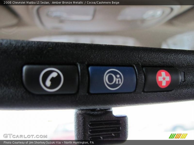 Amber Bronze Metallic / Cocoa/Cashmere Beige 2008 Chevrolet Malibu LS Sedan