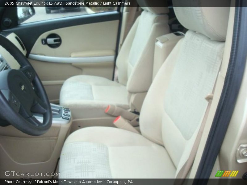 Sandstone Metallic / Light Cashmere 2005 Chevrolet Equinox LS AWD