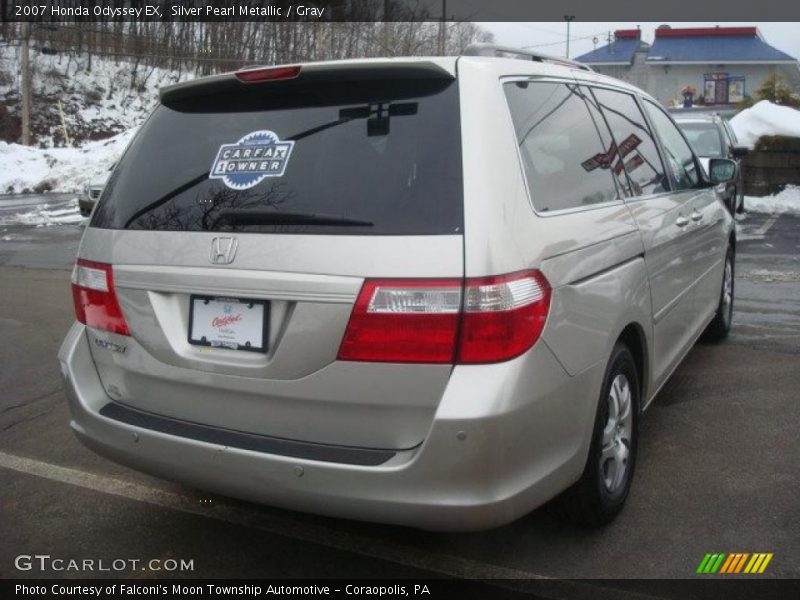 Silver Pearl Metallic / Gray 2007 Honda Odyssey EX